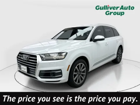 White 2018 Audi Q7 3.0T Premium Plus for sale in Plano, TX