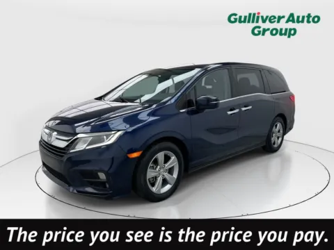 Black 2020 Honda Odyssey EX for sale in Plano, TX