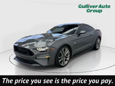 Gray 2022 Ford Mustang GT Premium for sale in Plano, TX