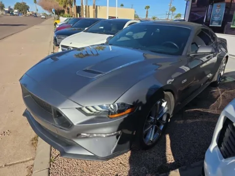 Gray 2022 Ford Mustang GT Premium for sale in Plano, TX