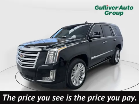 Black 2019 Cadillac Escalade Platinum Edition for sale in Plano, TX