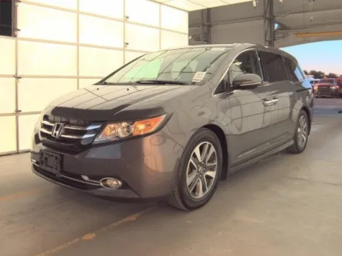 Gray 2014 Honda Odyssey Touring Elite for sale in Plano, TX