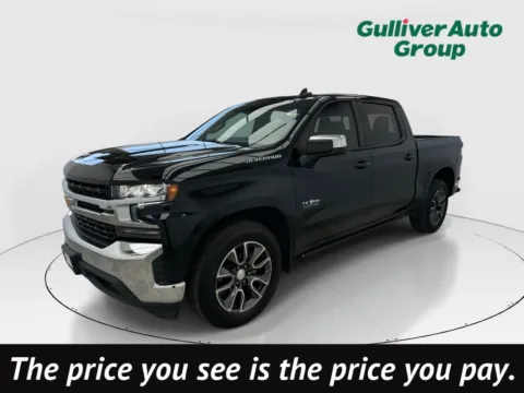Black 2021 Chevrolet Silverado 1500 LT for sale in Plano, TX