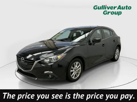 Black 2015 Mazda Mazda3 i Touring for sale in Plano, TX