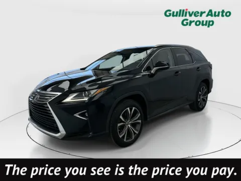 Black 2018 Lexus RX 350L for sale in Plano, TX