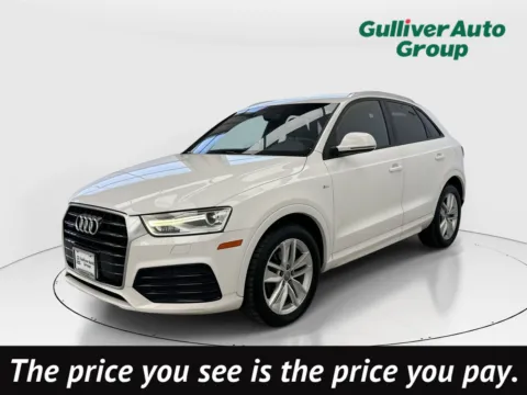 White 2018 Audi Q3 2.0T Premium for sale in Plano, TX