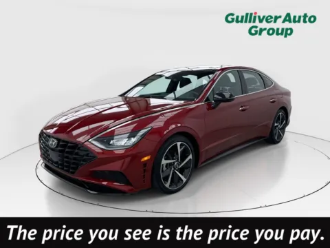 Red 2023 Hyundai Sonata SEL Plus for sale in Plano, TX