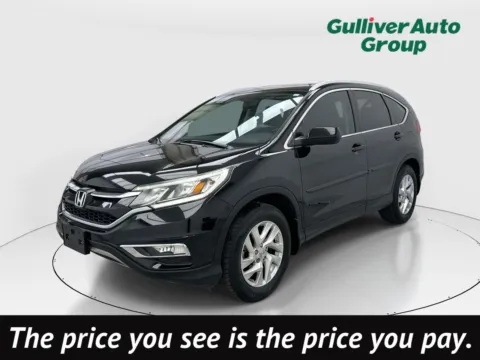 Black 2016 Honda CR-V EX-L for sale in Plano, TX
