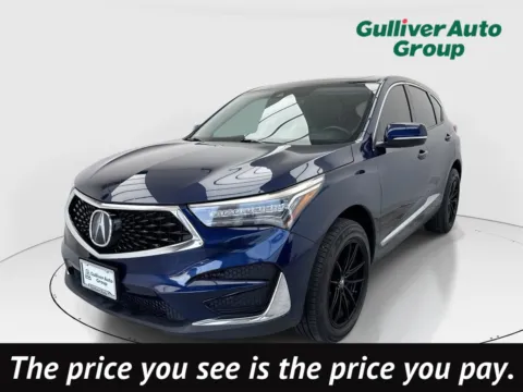 Blue 2020 Acura RDX Technology Package for sale in Plano, TX