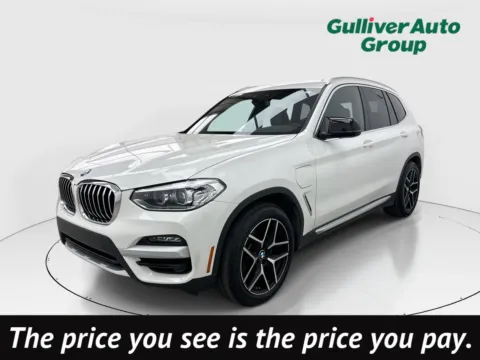 White 2021 BMW X3 xDrive30e for sale in Plano, TX