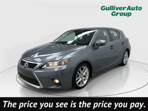 Gray 2014 Lexus CT 200h for sale in Plano, TX