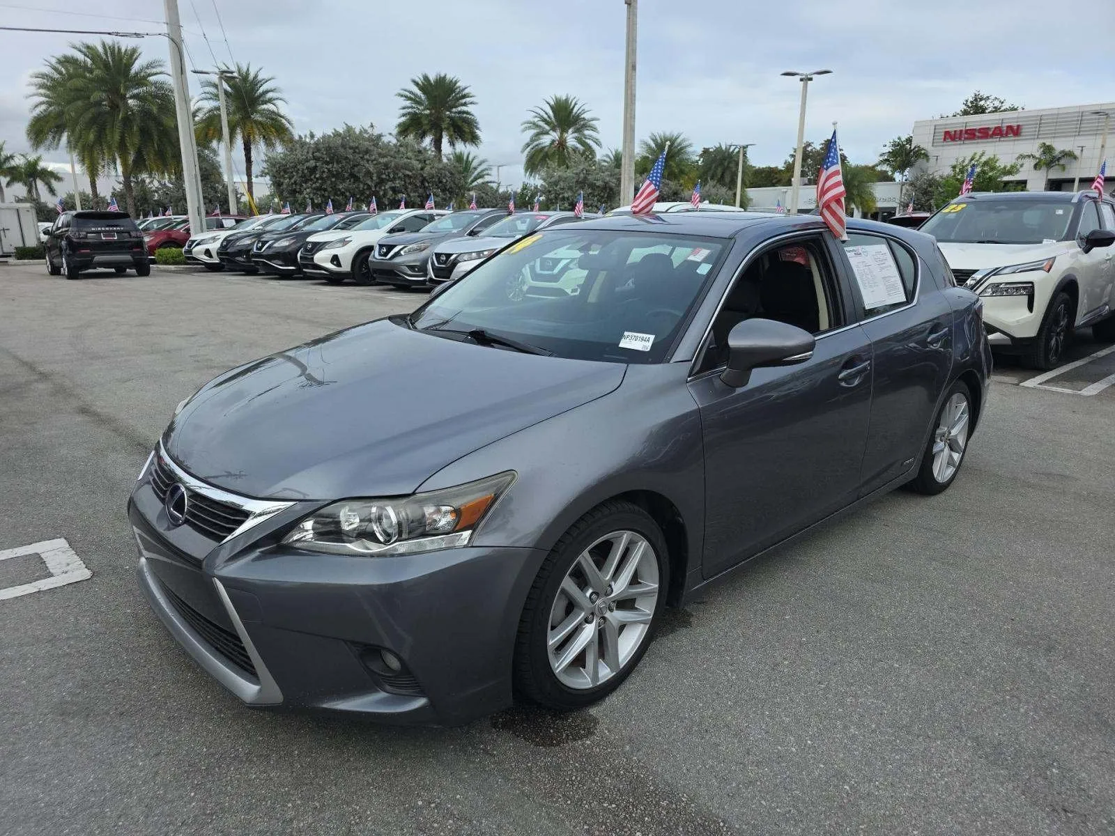 Gray 2014 Lexus CT 200h for sale in Plano, TX