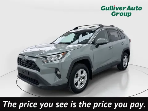 Gray 2019 Toyota RAV4 XLE for sale in Plano, TX