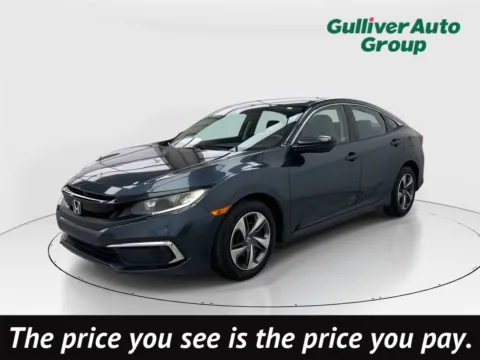 Used 2019 Honda Civic LX for sale in Plano, TX at Gulliver Auto