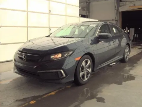 Blue 2019 Honda Civic LX for sale in Plano, TX