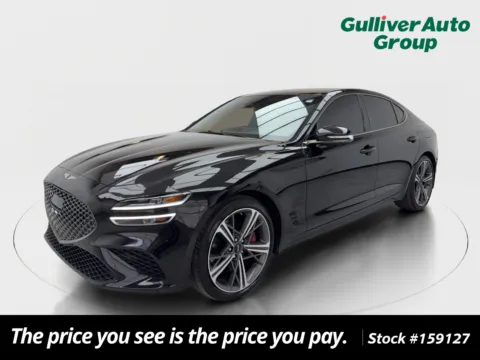 Black 2025 Genesis G70 2.5T for sale in Plano, TX