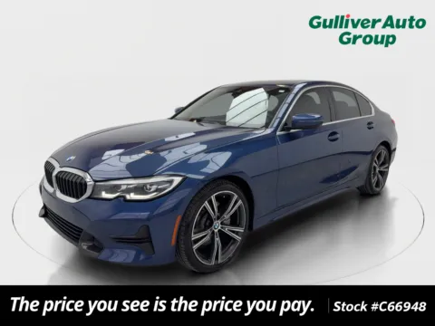 Blue 2022 BMW 3 Series 330i for sale in Plano, TX