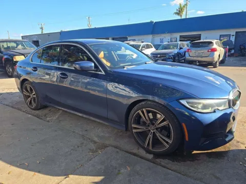 Blue 2022 BMW 3 Series 330i for sale in Plano, TX