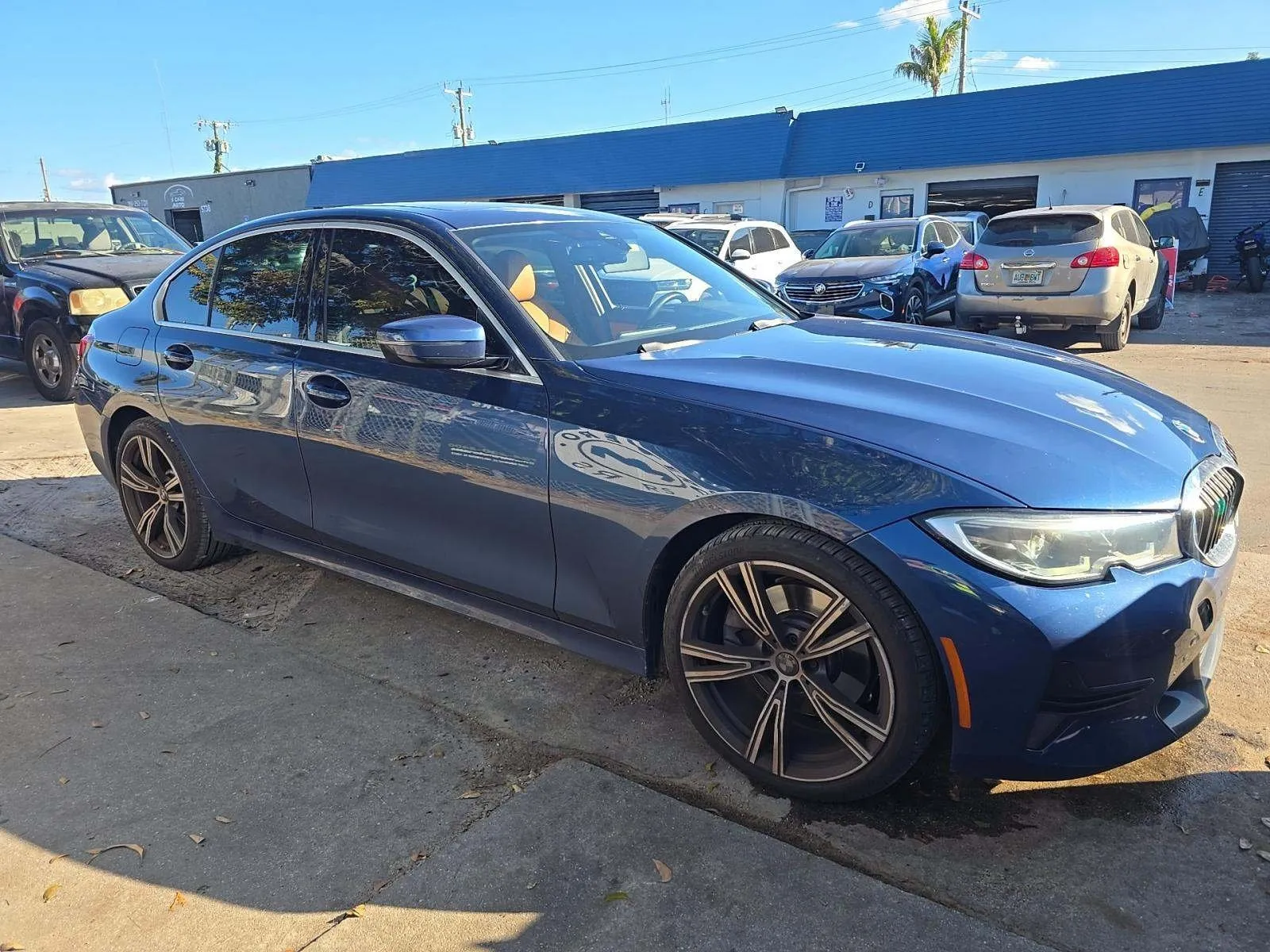 Blue 2022 BMW 3 Series 330i for sale in Plano, TX