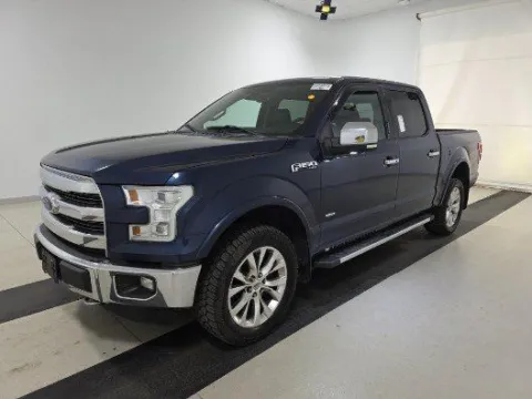 Blue 2015 Ford F-150 Lariat for sale in Plano, TX