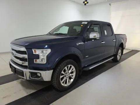 Blue 2015 Ford F-150 Lariat for sale in Plano, TX