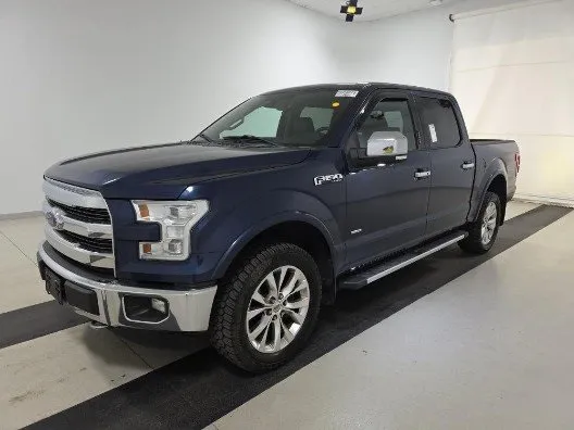 Blue 2015 Ford F-150 Lariat for sale in Plano, TX