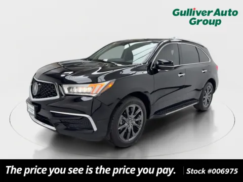 Black 2018 Acura MDX 3.5L for sale in Plano, TX