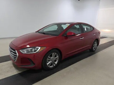 Red 2017 Hyundai Elantra SE for sale in Plano, TX