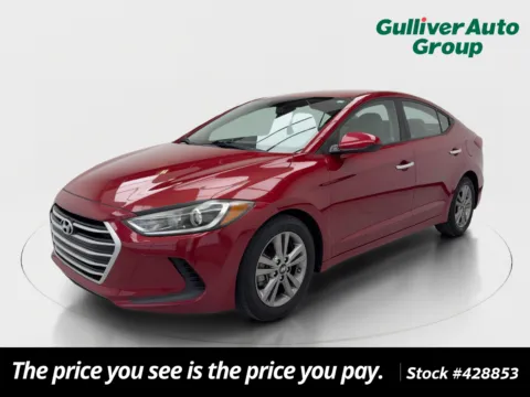 Red 2017 Hyundai Elantra SE for sale in Plano, TX