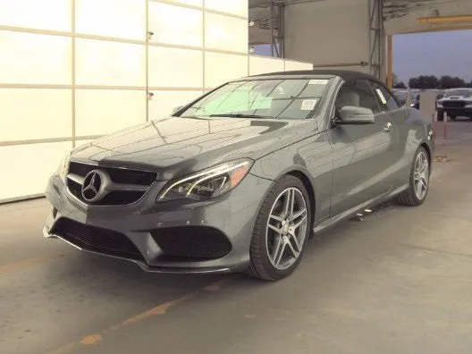 Gray 2017 Mercedes-Benz E-Class E 400 for sale in Plano, TX