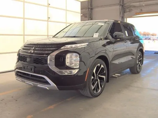 Black 2022 Mitsubishi Outlander Black Edition for sale in Plano, TX