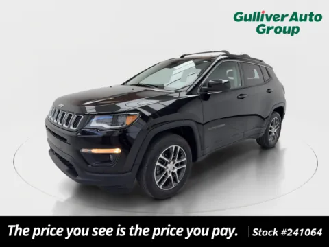 Black 2018 Jeep Compass Latitude for sale in Plano, TX
