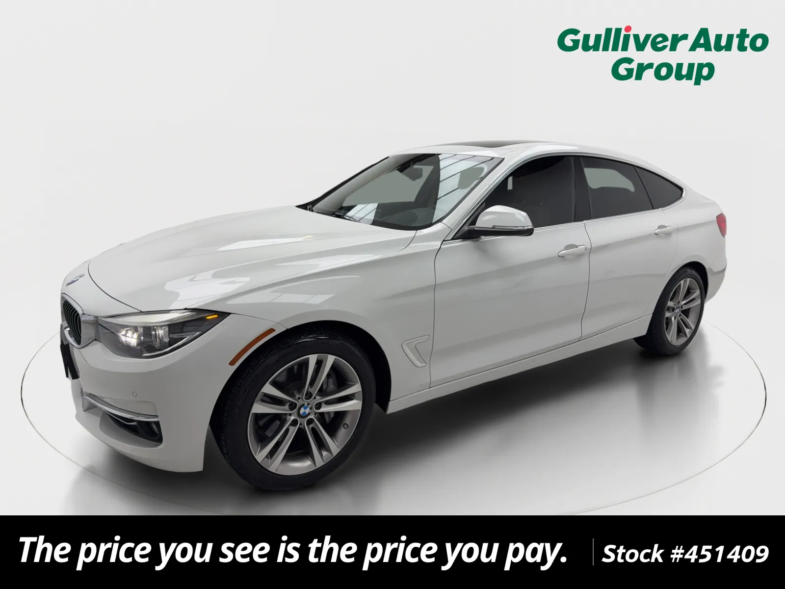 White 2018 BMW 3 Series 340i xDrive Gran Turismo for sale in Plano, TX