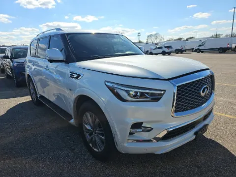 Photos of 2018 INFINITI QX80 for sale in Plano, TX at Gulliver Auto Group