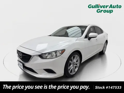 White 2017 Mazda Mazda6 Touring for sale in Plano, TX