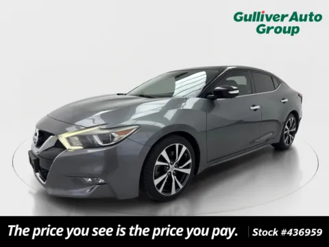 Gray 2017 Nissan Maxima Platinum for sale in Plano, TX