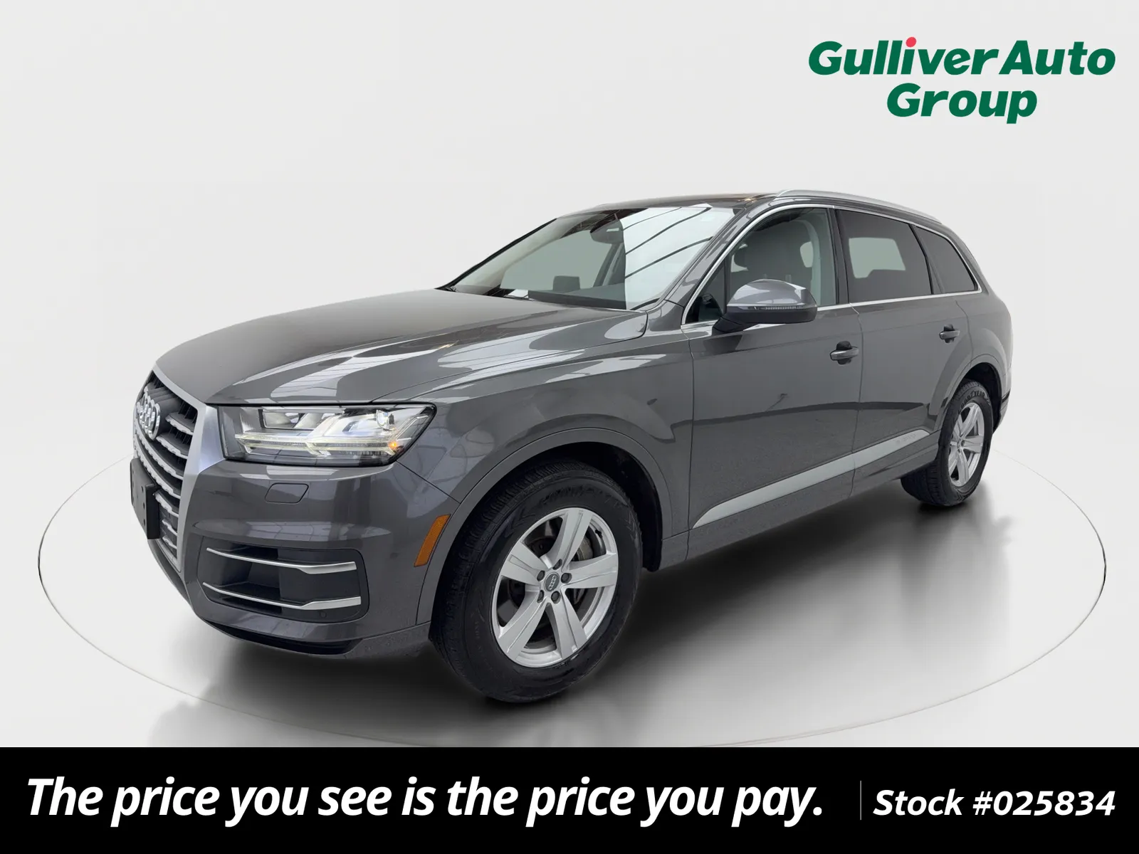 Gray 2019 Audi Q7 45 Premium Plus for sale in Plano, TX