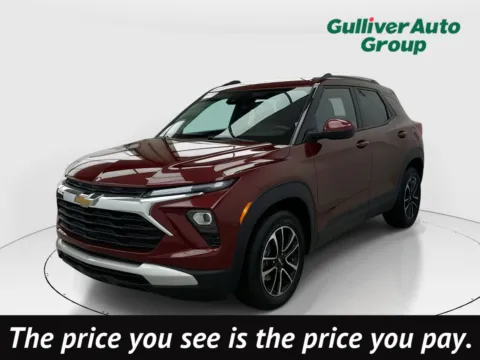 Red 2025 Chevrolet TrailBlazer LT for sale in Plano, TX