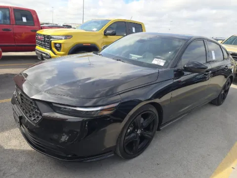 Black 2023 Honda Accord Hybrid Sport-L for sale in Plano, TX