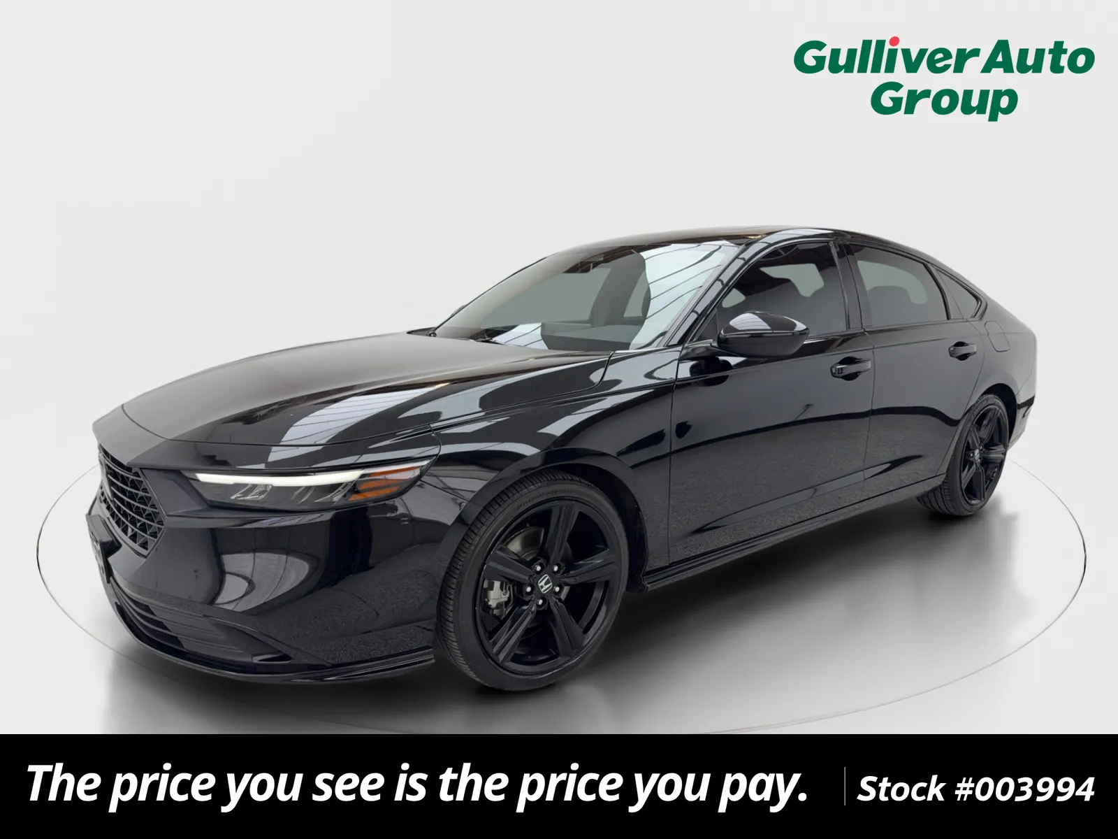 Black 2023 Honda Accord Hybrid Sport-L for sale in Plano, TX