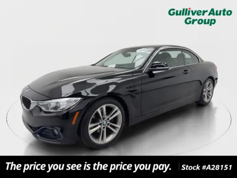 Black 2016 BMW 4 Series 428i for sale in Plano, TX