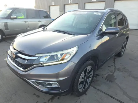 Gray 2015 Honda CR-V Touring for sale in Plano, TX