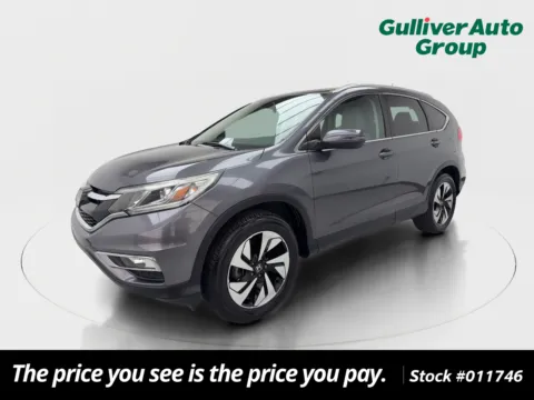 Gray 2015 Honda CR-V Touring for sale in Plano, TX