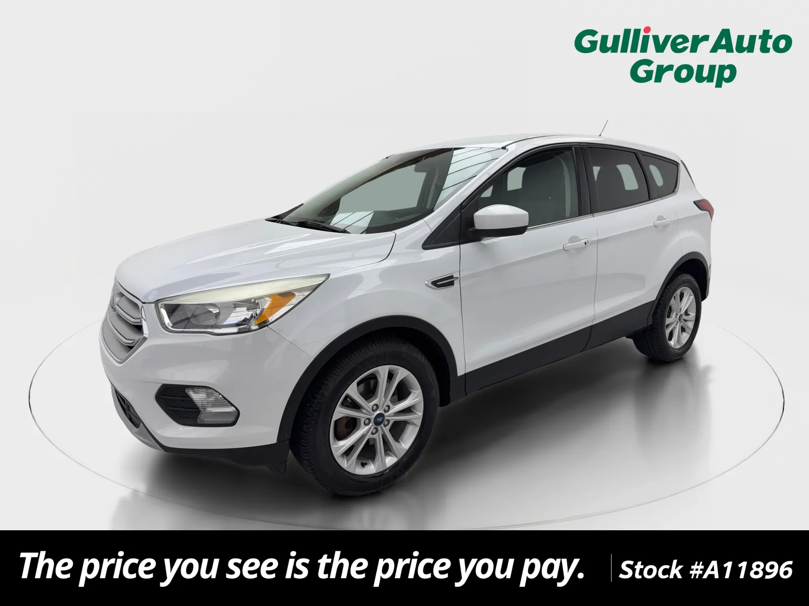 White 2019 Ford Escape SE for sale in Plano, TX