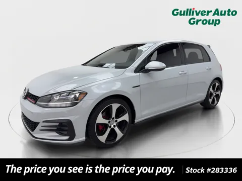 White 2018 Volkswagen Golf GTI 2.0T S for sale in Plano, TX