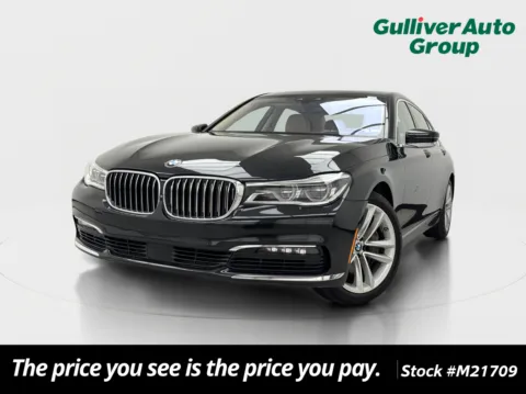 Black 2017 BMW 7 Series 750i for sale in Plano, TX
