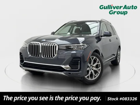 Gray 2019 BMW X7 xDrive40i for sale in Plano, TX