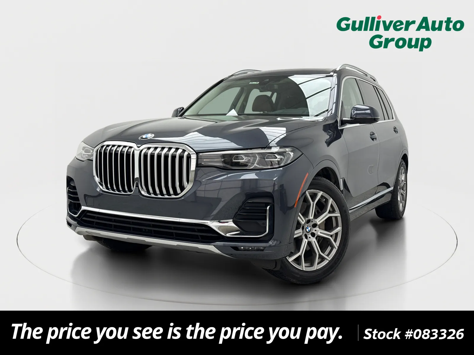 Gray 2019 BMW X7 xDrive40i for sale in Plano, TX