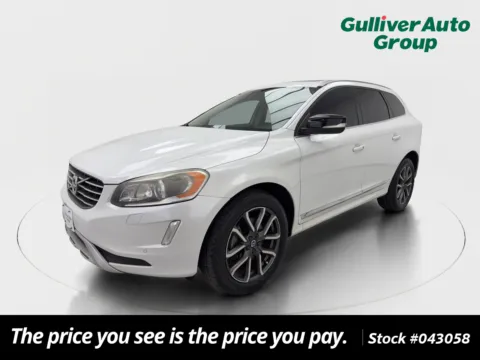 White 2017 Volvo XC60 T6 Dynamic for sale in Plano, TX