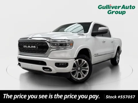White 2021 Ram 1500 Limited for sale in Plano, TX